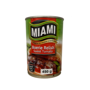 Miami boerie relish sweet tomato 450g