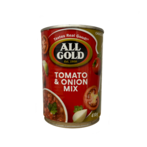 All gold tomato & onion mix 410g