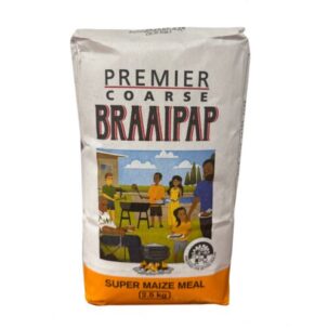 Premier coarse braaipap maize meal 2.5kg
