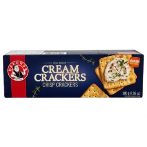 Bakers cream crackers 200g