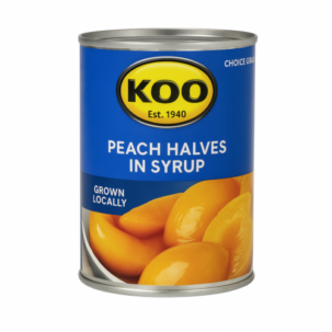 Koo peach halves 410g