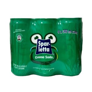 Sparletta creme soda 6 pack
